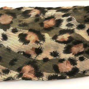 LULLA BY BINDYA BEIGE AND BLUSH CRINKLE SCARF